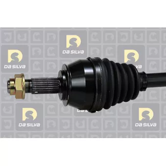 Arbre de transmission avant droit DA SILVA 5472T