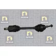 DA SILVA 9299T - Arbre de transmission avant gauche 
