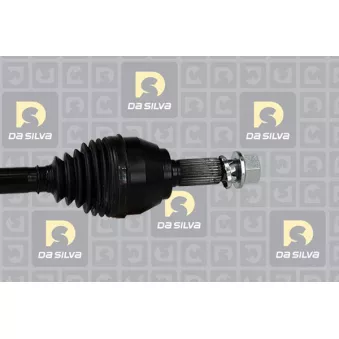 Arbre de transmission avant gauche DA SILVA 96123T