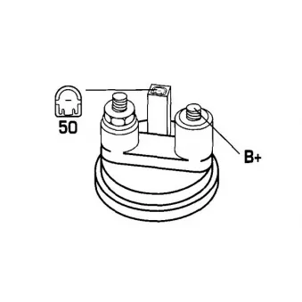 Démarreur DA SILVA JD040138
