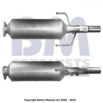Filtre à particules / à suie, échappement BM CATALYSTS OEM 5850174