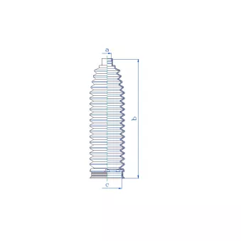 Joint-soufflet, direction DA SILVA OEM LR002682