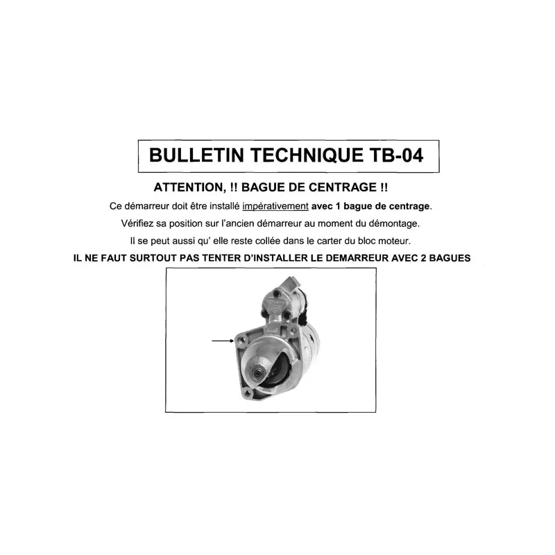 Démarreur DA SILVA MSQ0150 - Visuel 2