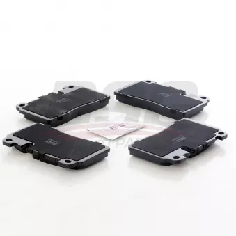 Jeu de 4 plaquettes de frein avant BSG OEM 8R0698151E