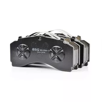 Jeu de 4 plaquettes de frein avant BSG BSG 60-200-017