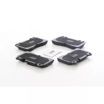 Jeu de 4 plaquettes de frein avant BSG OEM 7P6698151C