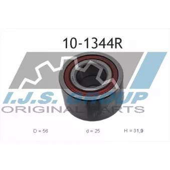 IJS GROUP 10-1344R - Roulement de roue