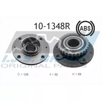 IJS GROUP 10-1348R - Roulement de roue