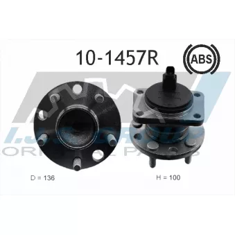 IJS GROUP 10-1457R - Roulement de roue