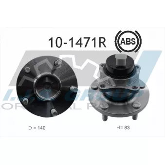 IJS GROUP 10-1471R - Roulement de roue