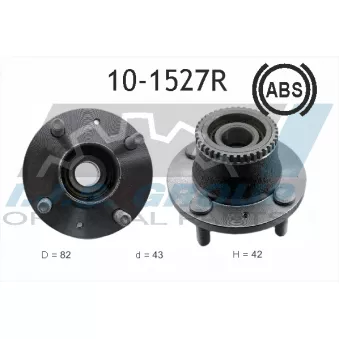 IJS GROUP 10-1527R - Roulement de roue