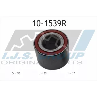 IJS GROUP 10-1539R - Roulement de roue