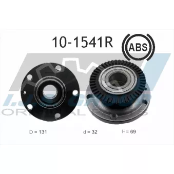 IJS GROUP 10-1541R - Roulement de roue