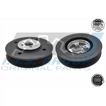 Poulie, vilebrequin IJS GROUP 17-1010 pour SEAT CORDOBA 1.9 D - 64cv