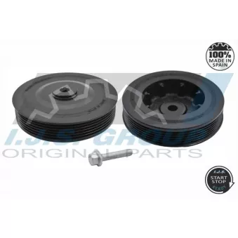 Kit de poulies, vilebrequin IJS GROUP OEM 7700115309