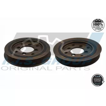 Poulie, vilebrequin IJS GROUP 17-1025 pour INFINITI QX30 D 1.8 - 60cv