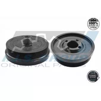 Poulie, vilebrequin IJS GROUP 17-1043 pour FORD FOCUS 1.8 TDCi - 100cv
