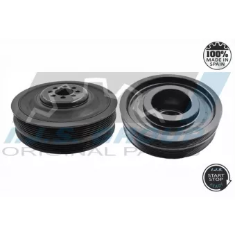 Poulie, vilebrequin IJS GROUP 17-1056 pour AUDI A4 2,5 TDI - 163cv