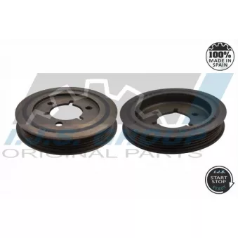 Poulie, vilebrequin IJS GROUP 17-1058 pour PEUGEOT 106 1.6 i - 101cv