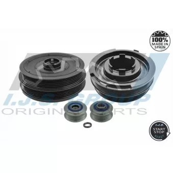 Kit de poulies, vilebrequin IJS GROUP OEM LHG100750L