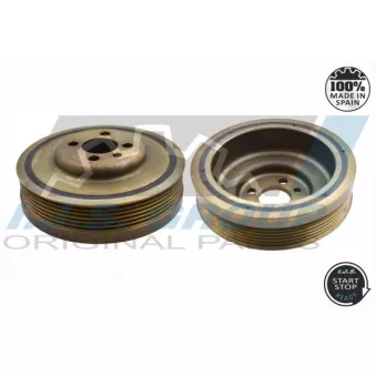 Poulie, vilebrequin IJS GROUP 17-1107 pour MITSUBISHI ECLIPSE 2.0 TDI - 170cv