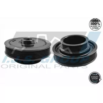 Poulie, vilebrequin IJS GROUP 17-1114 pour FORD FUSION 1.25 - 75cv
