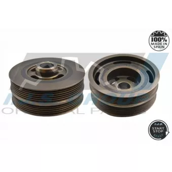 Poulie, vilebrequin IJS GROUP 17-1116 pour MERCEDES-BENZ CLS 1.6 - 100cv