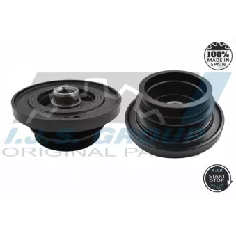 Poulie, vilebrequin IJS GROUP 17-1121 pour SEAT LEON 330 i - 231cv