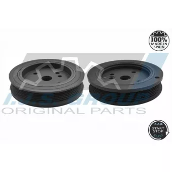 Poulie, vilebrequin IJS GROUP 17-1178 pour VOLVO V70 2.5 T XC AWD - 209cv