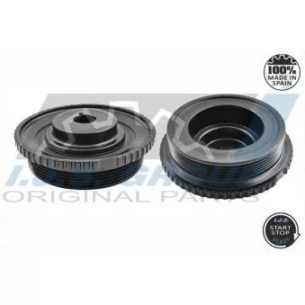 Poulie, vilebrequin IJS GROUP 17-1182 pour OPEL ASTRA 1.8 - 125cv