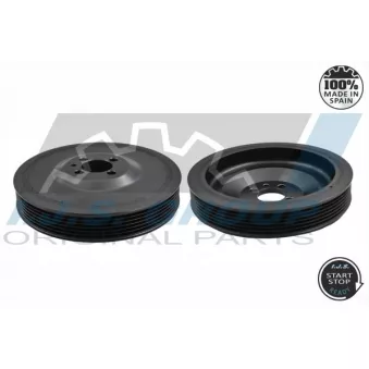 Poulie, vilebrequin IJS GROUP 17-1183 pour OPEL ASTRA 1.9 CDTI - 150cv