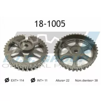 Roue dentée, arbre à came IJS GROUP OEM 7700739336