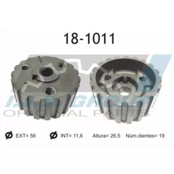 IJS GROUP 18-1011 - Roue dentée, arbre de commande de distributeur