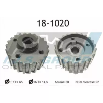 Roue dentée, vilebrequin IJS GROUP OEM 028105263