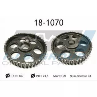 IJS GROUP 18-1070 - Roue dentée, arbre à came