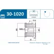 IJS GROUP 30-1020 - Poulie roue libre, alternateur