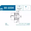 IJS GROUP 30-1034 - Poulie roue libre, alternateur