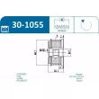 IJS GROUP 30-1055 - Poulie roue libre, alternateur
