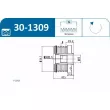 IJS GROUP 30-1309 - Poulie roue libre, alternateur