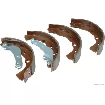 Jeu de mâchoires de frein HERTH+BUSS JAKOPARTS J3505035