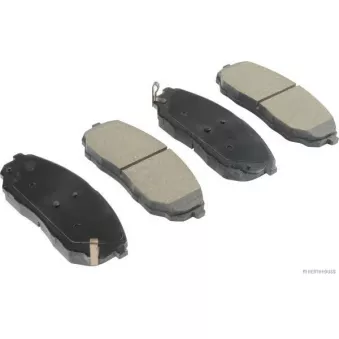 HERTH+BUSS JAKOPARTS J3600318 - Jeu de 4 plaquettes de frein avant