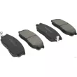Jeu de 4 plaquettes de frein avant HERTH+BUSS JAKOPARTS [J3600328]