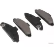 Jeu de 4 plaquettes de frein avant HERTH+BUSS JAKOPARTS [J3600503]