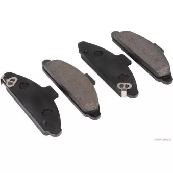 Jeu de 4 plaquettes de frein avant HERTH+BUSS JAKOPARTS OEM 5810123A00