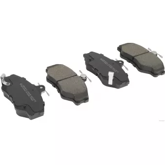 Jeu de 4 plaquettes de frein avant HERTH+BUSS JAKOPARTS J3600513 pour SUBARU LEGACY 2.5 D - 78cv