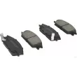 Jeu de 4 plaquettes de frein avant HERTH+BUSS JAKOPARTS [J3600515]