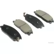 Jeu de 4 plaquettes de frein avant HERTH+BUSS JAKOPARTS [J3600527]