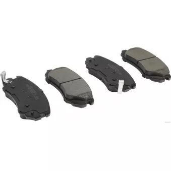 Jeu de 4 plaquettes de frein avant HERTH+BUSS JAKOPARTS OEM 581013FA11