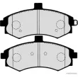 HERTH+BUSS JAKOPARTS J3600547 - Jeu de 4 plaquettes de frein avant