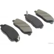 Jeu de 4 plaquettes de frein avant HERTH+BUSS JAKOPARTS [J3600549]